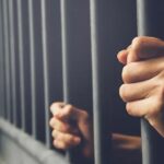 Behind the bars