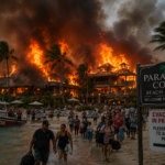 Caribbean Resort Fire