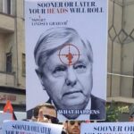 Lindsey Graham Iran Threat Poster