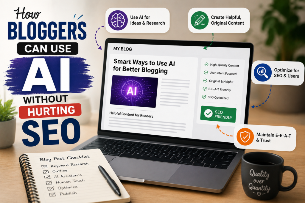 How Bloggers Can Use AI Without Hurting SEO