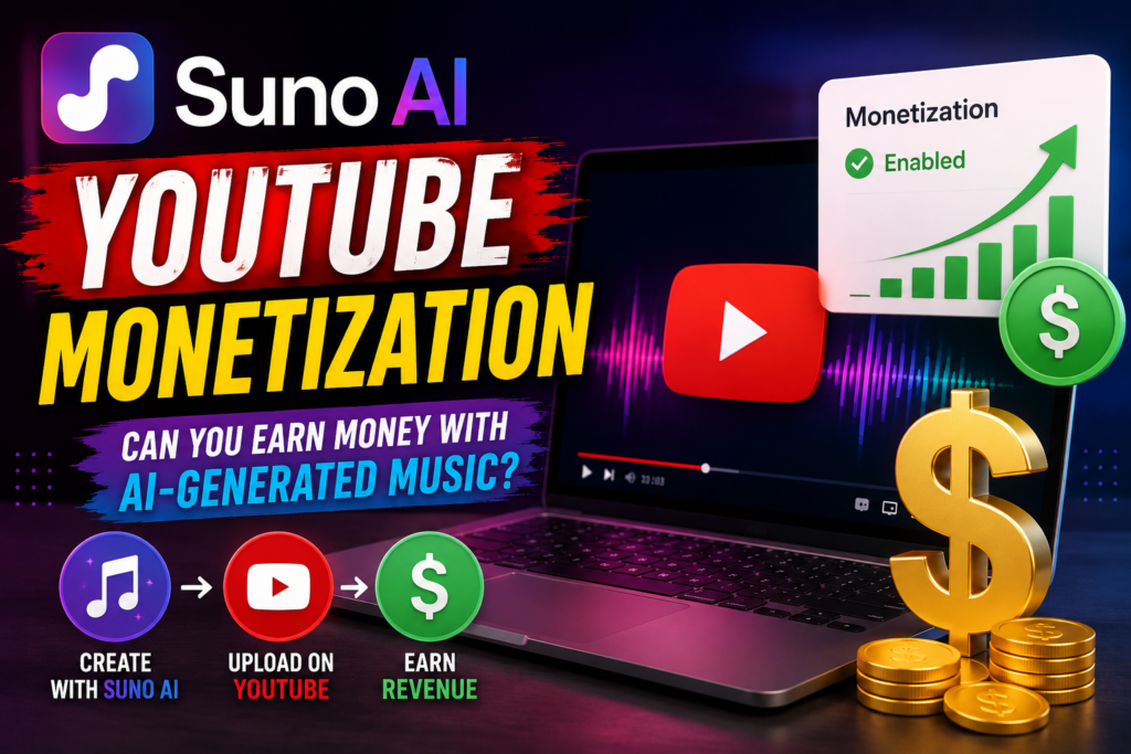 Suno AI for YouTube Monetization