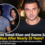 Why Did Sohail Khan and Seema Sajdeh Part Ways
