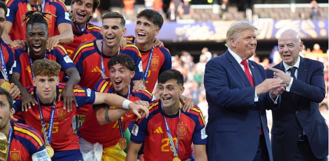 Donald Trump Go Viral After Spain Won the World Cup