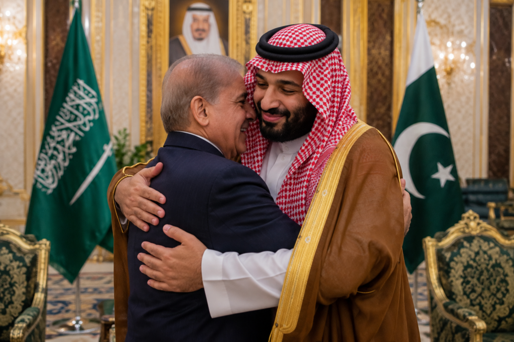Mecca Defence Pact Signed as Hormuz Agreement Nears: