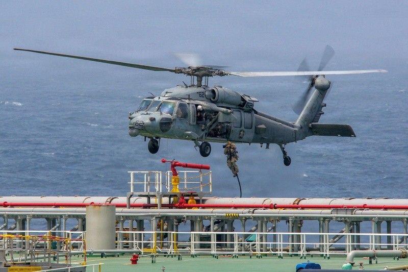 US Fires Missiles at Cargo Ship Near Iran