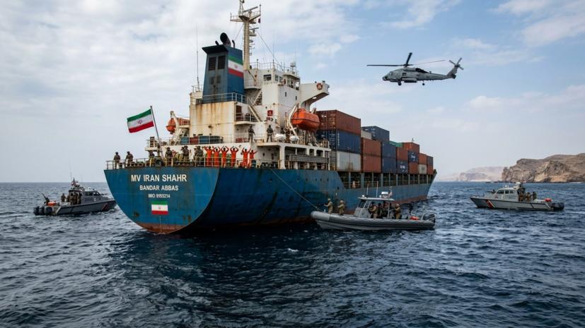 US Fires Missiles at Cargo Ship Near Iran