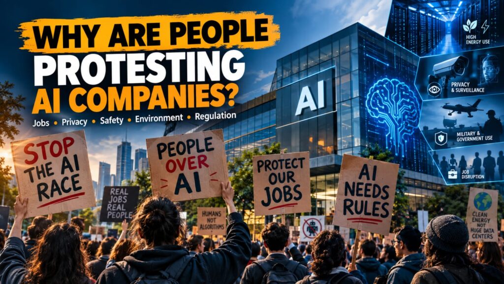 Protesting AI Companies in 2026