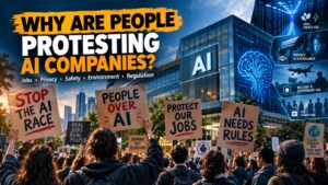 Protesting AI Companies in 2026